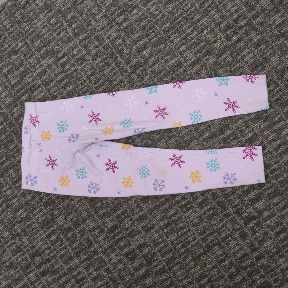 Cat & Jack Girls Winter Snowflakes Pants 5T